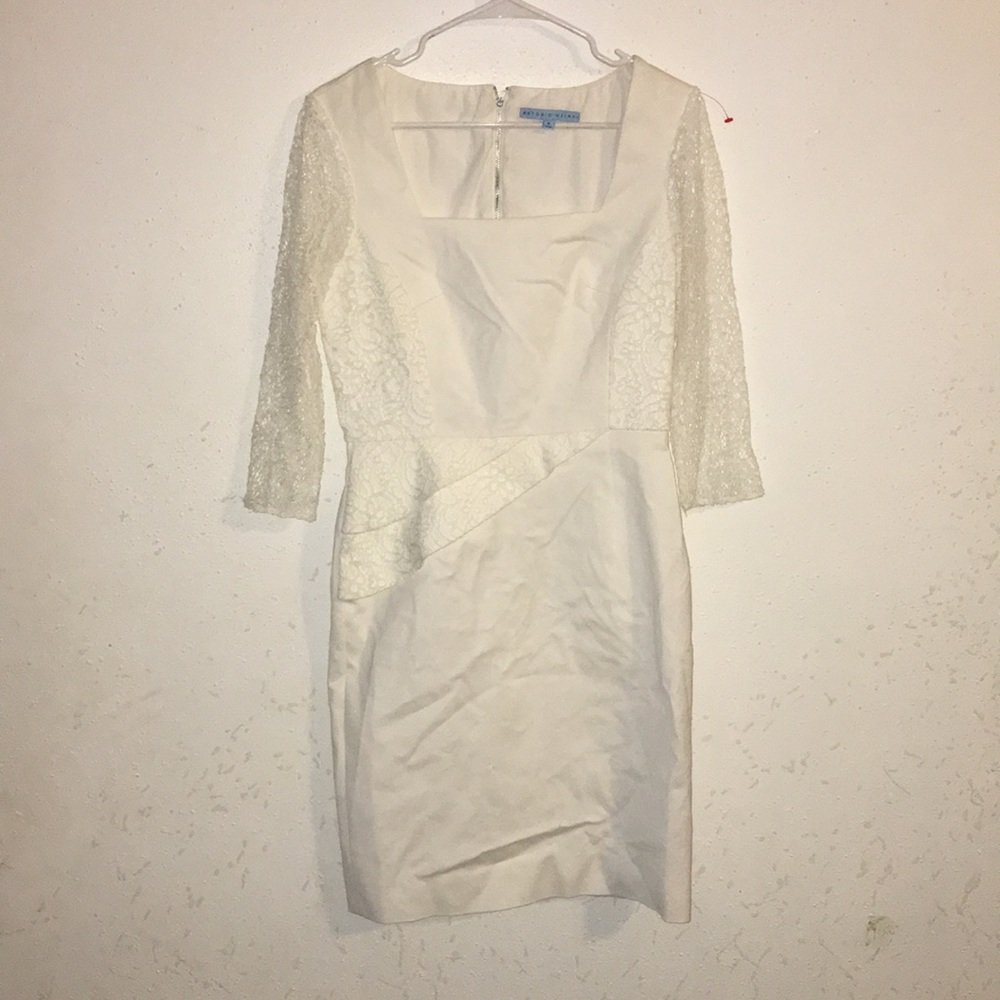 Antonio Melani sz6 white women’s formal dress